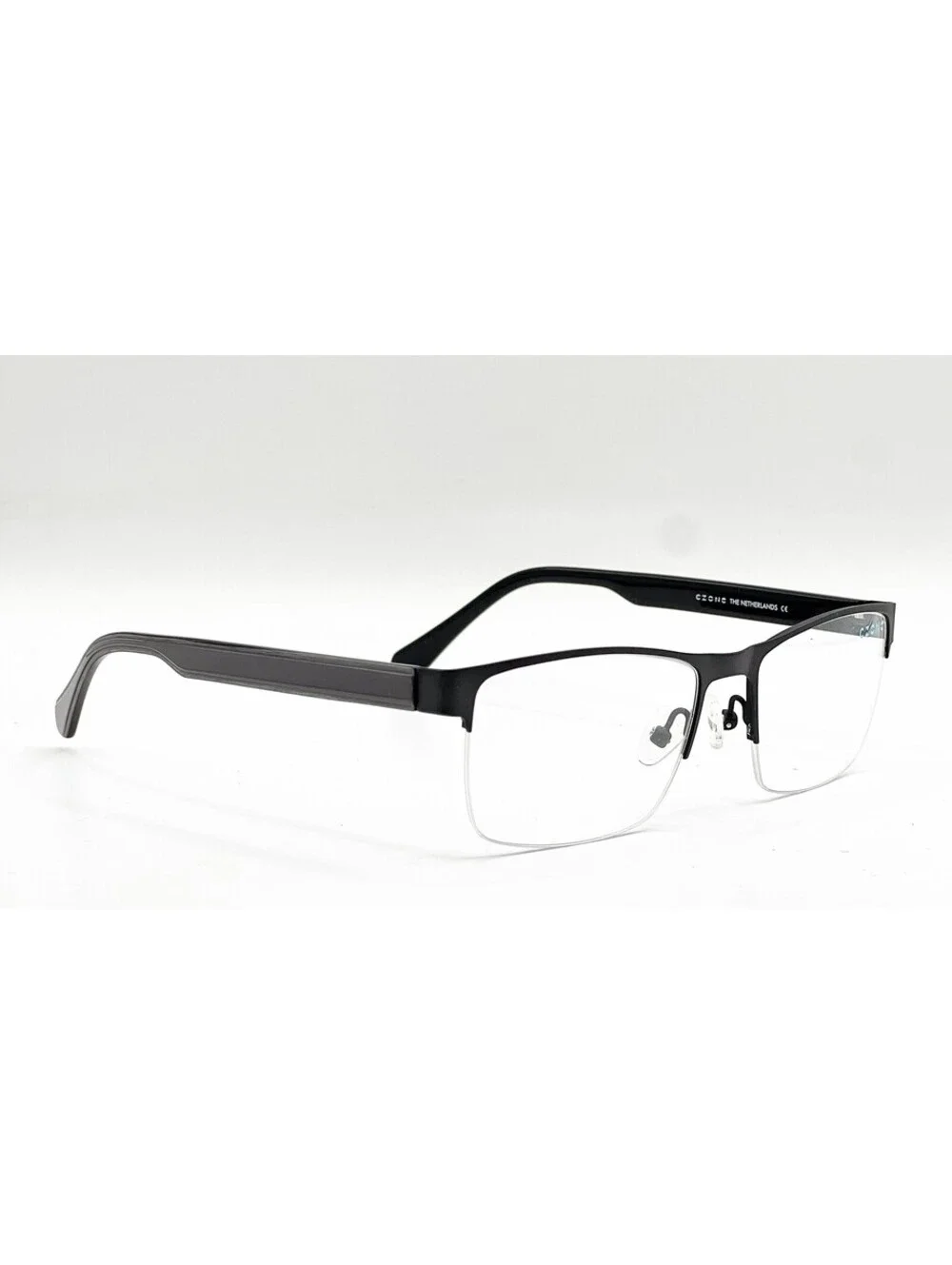 C-Zone E5200 80 Grey/Black Authentic Eyeglasses 55-18-145